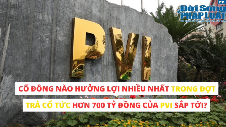 Cổ đông nào hưởng lợi nhiều nhất trong đợt trả cổ tức hơn 700 tỷ đồng của PVI sắp tới?