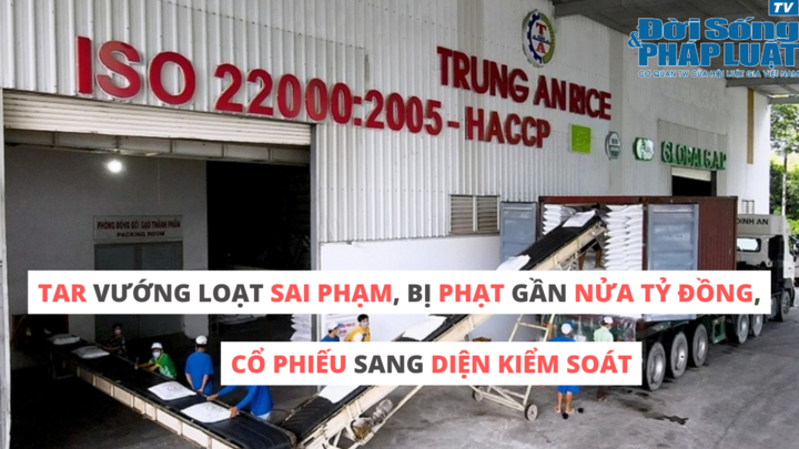 TAR vướng loạt sai phạm, bị phạt gần nửa tỷ đồng, cổ phiếu sang diện kiểm soát