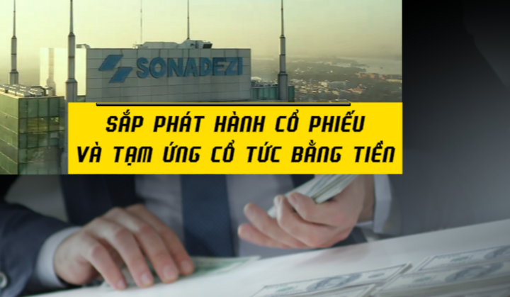  Sonadezi Long Thành sắp tạm ứng cổ tức bằng tiền và phát chuẩn bị hành cổ phiếu để tăng vốn