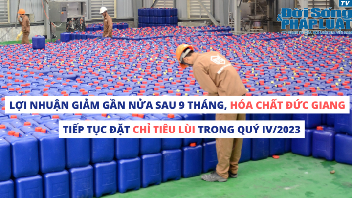 Lợi nhuận giảm gần nửa sau 9 tháng, Hóa chất Đức Giang tiếp tục đặt chỉ tiêu lùi trong quý IV/2023