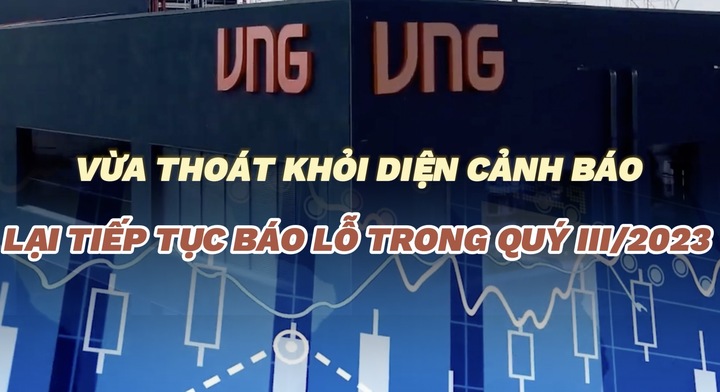 VNG vừa thoát khỏi diện hạn chế giao dịch lại tiếp tục báo lỗ trong quý III/2023