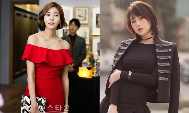 So kè phong cách nữ chính Hương Vị Tình Thân bản Việt Nam và Hàn Quốc: Phương Oanh đơn giản nhưng vẫn tròn vai