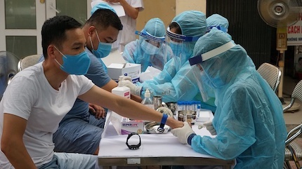 Chiều 25/9, Hà Nội không ghi nhận thêm ca dương tính với SARS-CoV2
