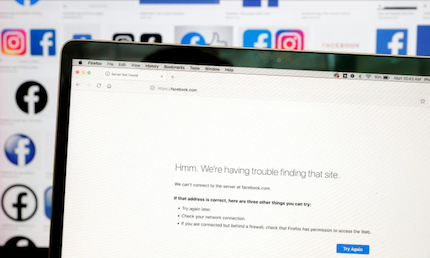 Toàn bộ mạng lưới dịch vụ của Facebook đột ngột ngừng hoạt động trong gần 6 giờ