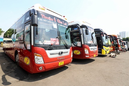 Xe khách tuyến TP.HCM - Đắk Lắk bị tạm dừng vì đón khách mắc COVID-19 dọc đường