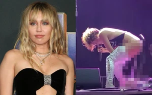 Miley Cyrus bất ngờ bị réo tên trước hành động khiếm nhã ngay trên sân khấu của 