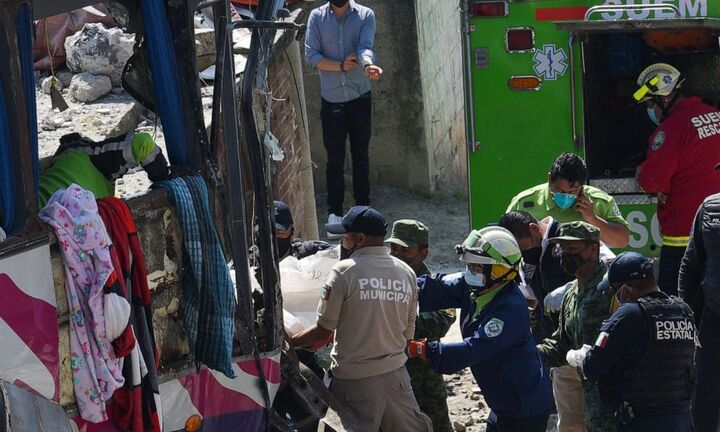 Tai nạn xe buýt nghiêm trọng ở Mexico: Ít nhất 19 người thiệt mạng, 32 người bị thương