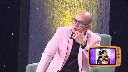 Phan Đinh Tùng dành những lời mật ngọt cho bà xã trên sóng truyền hình