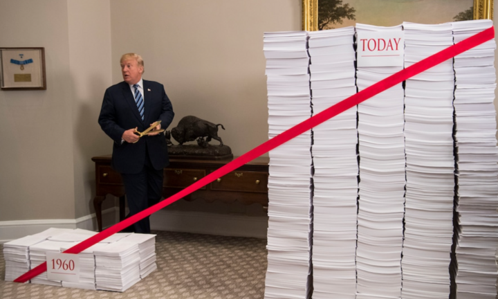 Thói quen xé bỏ tài liệu của cựu Tổng thống Trump: