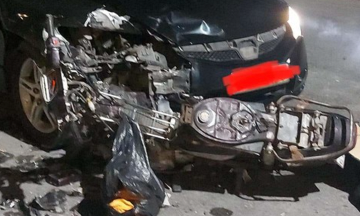 Tin tức tai nạn giao thông mới ngày 12/6: Chạy xe máy lấn làn ô tô, nam thanh niên tử vong thương tâm