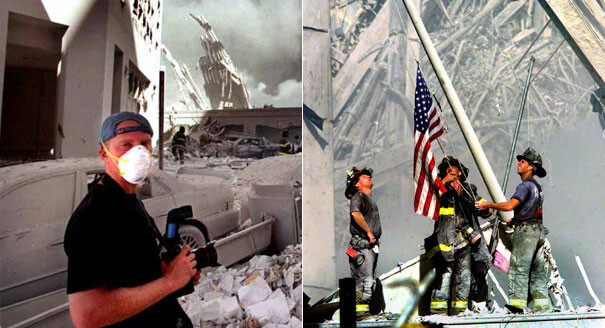 Bức ảnh hy vọng ngày 11/9: Câu chuyện phía sau ống kính