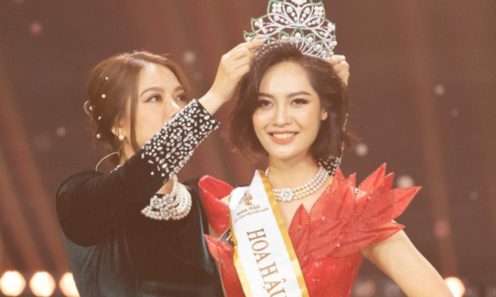 Hoa hậu Nông Thuý Hằng đích thân phản hồi vì bị