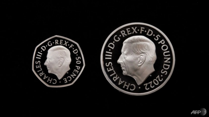 Công bố hình chân dung Vua Charles III đúc trên tiền xu của Anh 