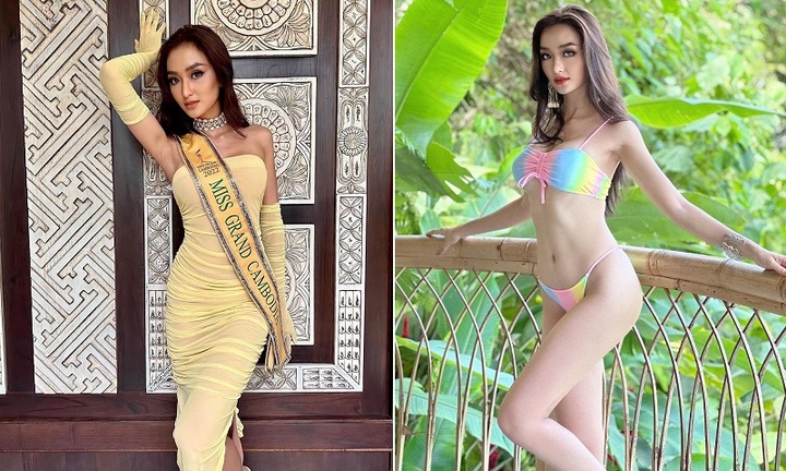 Miss Grand Campuchia xin lỗi Hoa hậu Thùy Tiên vì hành động thiếu tinh tế