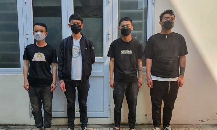 Cao Bằng: Bắt giữ 4 người Trung Quốc nhập cảnh trái phép trong đêm