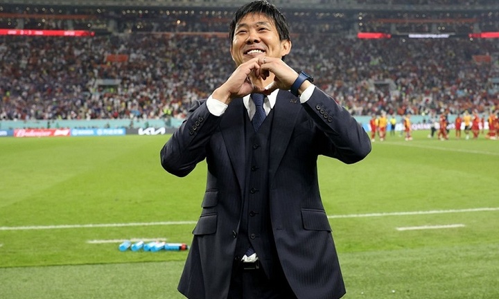 World Cup 2022: HLV Moriyasu nói về