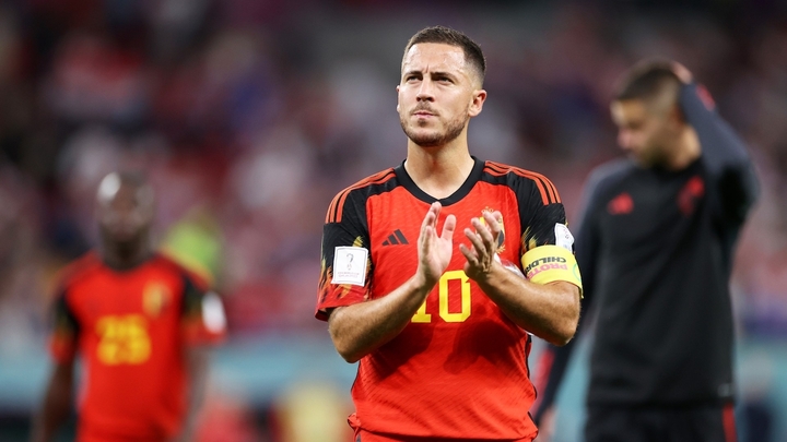 Eden Hazard chia tay tuyển Bỉ sau thất bại tại World Cup 2022