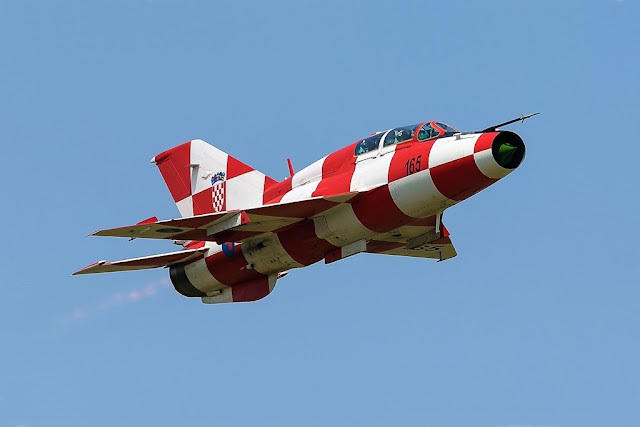 Máy bay chiến đấu MIG-21 rơi trong cuộc tập trận ở Croatia