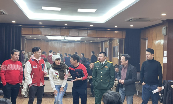 Thành Trung, Minh Quân tập buổi đầu với Táo Quân 2023