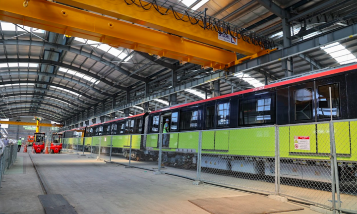 Hoàn thành xây dựng, lắp đặt tại 8 nhà ga trên cao đoạn Nhổn - ga Hà Nội