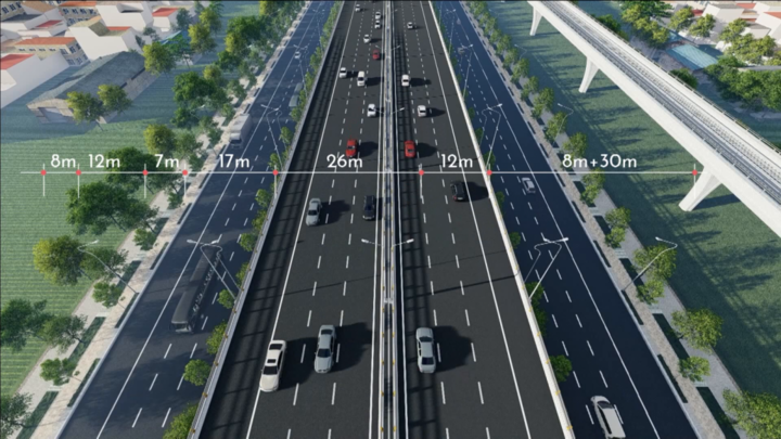 Mời thầu gói xây lắp thuộc Dự án thành phần 2.3 Vành đai 4 Hà Nội