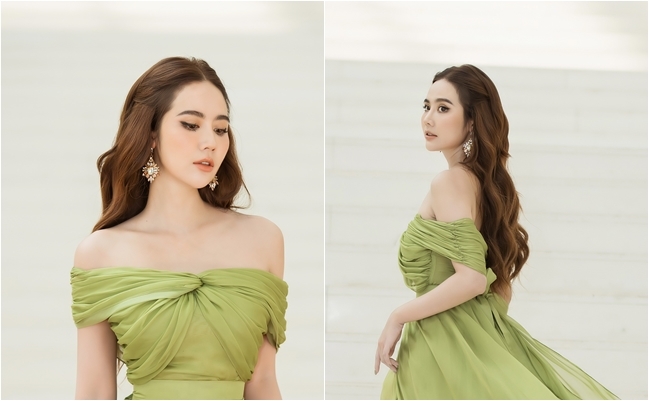 Phan Minh Huyền đẹp tựa tiên nữ, khoe nhan sắc ngọt ngào