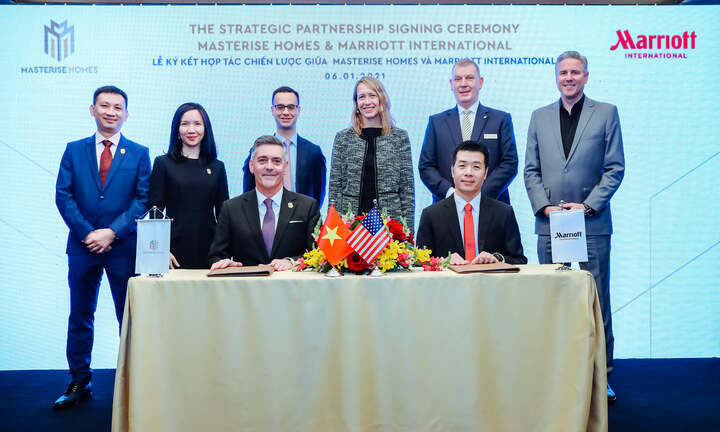 Chủ tịch HoREA đánh giá cao bất động sản hàng hiệu của Masterise Homes và Marriott International