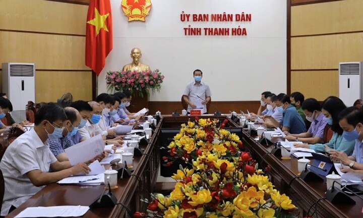 Thanh Hoá: Tiếp tục triển khai các nhiệm vụ cấp bách trong phòng, chống dịch COVID-19