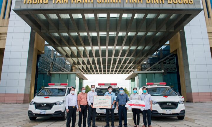 Tập đoàn Hưng Thịnh tiếp tục hỗ trợ gần 11 tỷ đồng cùng nhiều tỉnh, thành chống dịch Covid-19