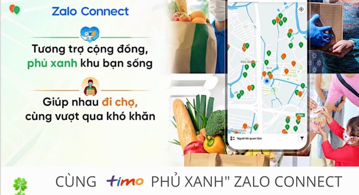 Cùng Timo “phủ xanh” Zalo Connect - Để không còn ai phải cô đơn giữa mùa dịch 