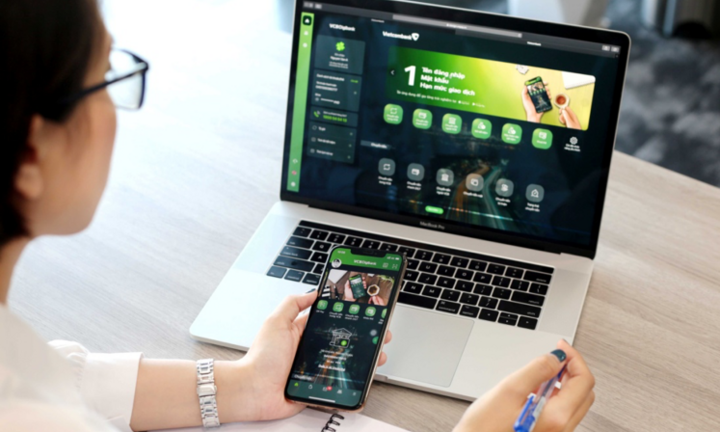 Vietcombank tăng hạn mức chuyển tiền online trên ngân hàng số VCB Digibank lên đến 10 tỷ đồng/giao dịch