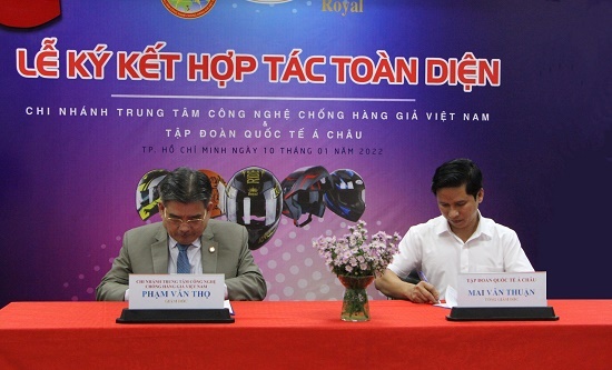 Tập đoàn Quốc tế Á Châu sử dụng tem chống giả của ACT-HCM để chống hàng giả, hàng nhái