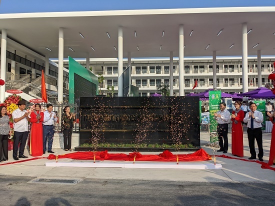 Bến Tre: Trung Nam Group khánh thành trường THCS Châu Hòa tổng kinh phí 97 tỷ đồng