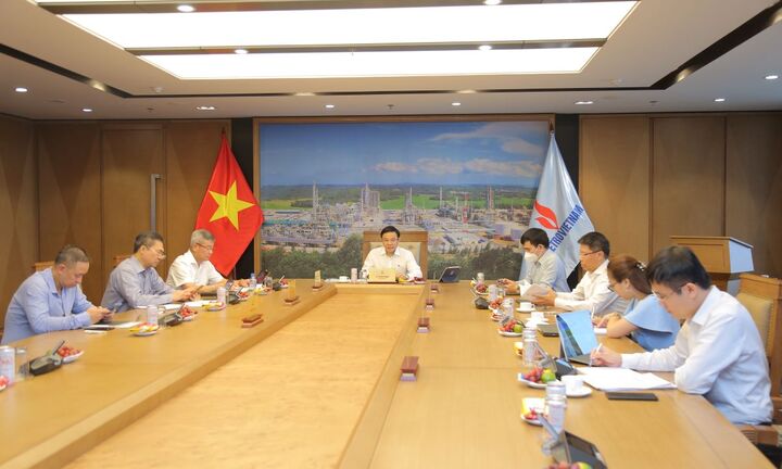 Giao ban CEO tháng 7 - 2022: Petrovietnam tiếp tục duy trì sản lượng khai thác, nộp ngân sách hơn 66 nghìn tỷ đồng