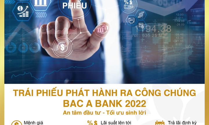 BAC A BANK chính thức chào bán 16 triệu trái phiếu phát hành ra công chúng đợt 1 