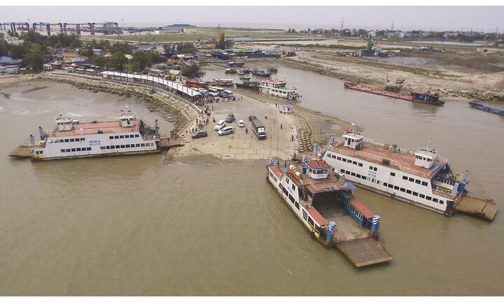 Phà Gót phân luồng bảo đảm an toàn giao thông đón khách dịp Lễ Quốc khánh 2/9