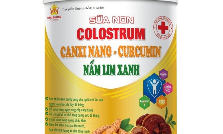 Sữa non Colustrum Canxi Nano Curcumin Nấm Lim Xanh: Giải pháp tăng cường sức đề kháng, nâng cao khả năng miễn dịch