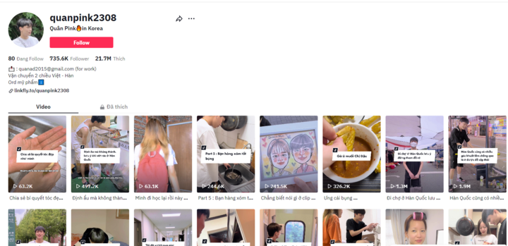 Du học nước ngoài nhìn từ trải nghiệm của hot tiktoker Quân Pink in Korea