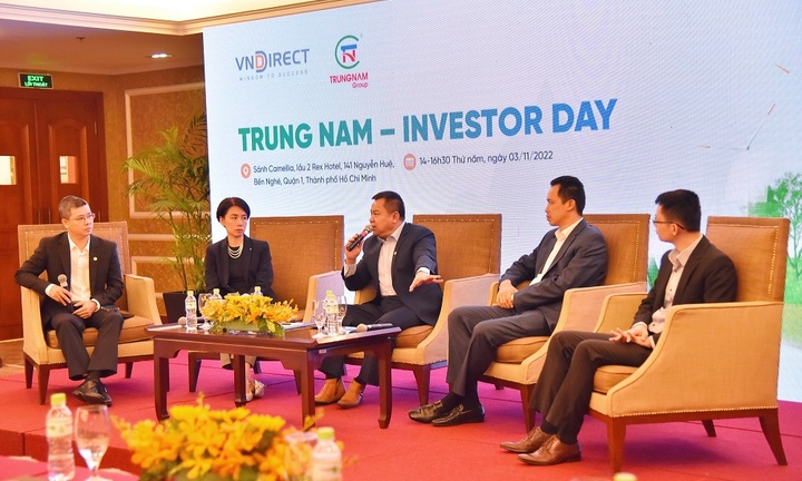 Trungnam Group gặp gỡ, trao đổi với nhà đầu tư về triển vọng ngành năng lượng tái tạo