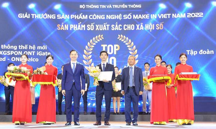 04 giải pháp số của VNPT được vinh danh tại Giải thưởng Make in Viet Nam năm 2022