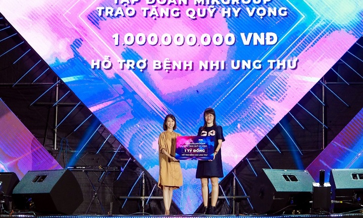 MIKGroup tiếp động lực cho các bệnh nhi ung thư nhân dịp năm mới
