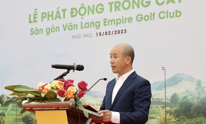 Phát động trồng cây phủ xanh 16 ha  dự án sân golf tại tỉnh Phú Thọ