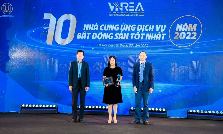 GELEX được vinh danh trong Top 10 Nhà cung ứng dịch vụ bất động sản tốt nhất năm 2022 