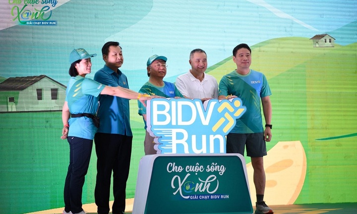 BIDV khởi động giải chạy BIDVRUN - Cho cuộc sống Xanh 2023