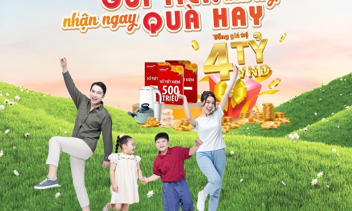 HDBank tặng gần 4 tỷ đồng cho khách hàng gửi tiết kiệm 