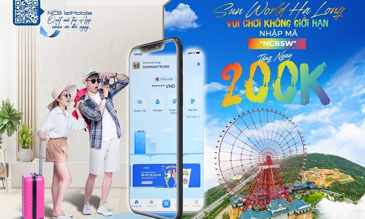 Khám phá Sun World - săn deal cực chất cùng NCB iziMobile 