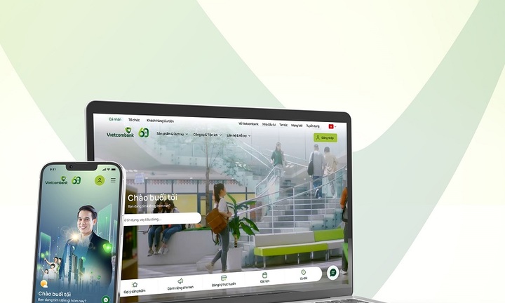 Vietcombank chính thức ra mắt website mới