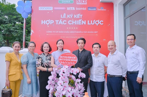 Thương hiệu Dana ký kết hợp tác chiến lược với Tập đoàn SBT