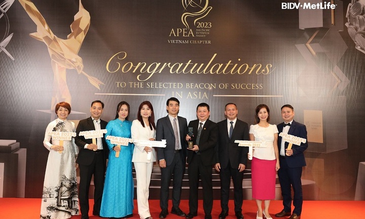 BIDV MetLife nhận giải thưởng Doanh nghiệp xuất sắc Châu Á – APEA lần thứ 4