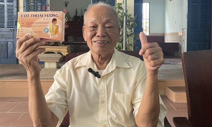 Cốt Thoái Vương - Bí kíp hết đau lưng, thoái hóa cột sống của người cựu chiến binh Phú Thọ